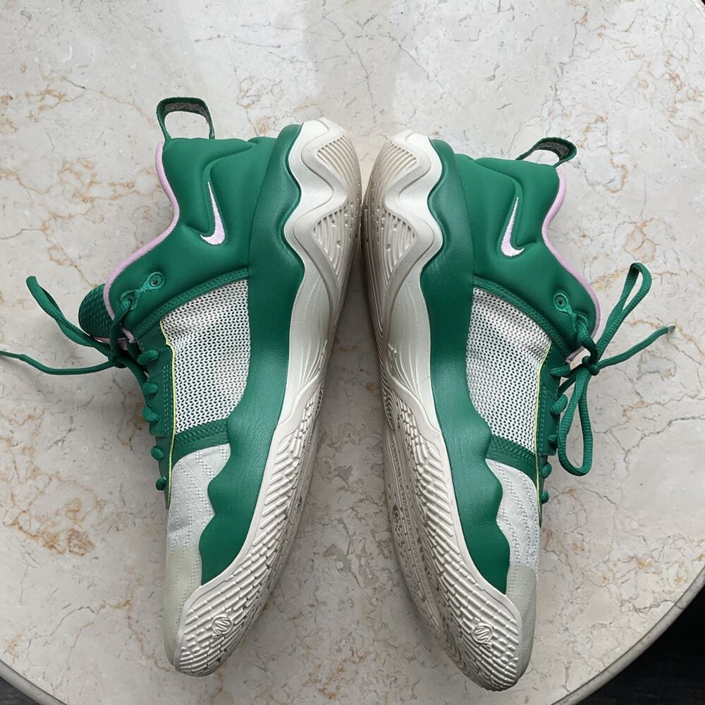 Nike Giannis Immortality 3 “5 The Hard Way” Men’s Size 10.5 green pink Shoes - Picture 13 of 16